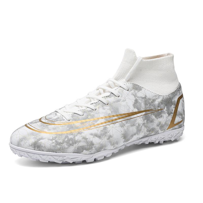 

Большой размер, Футбольные бутсы Мужские с высоким верхом Молодежные Студенческие Игровые Тренировочные бутсы Сломанные шипы Мужские 45