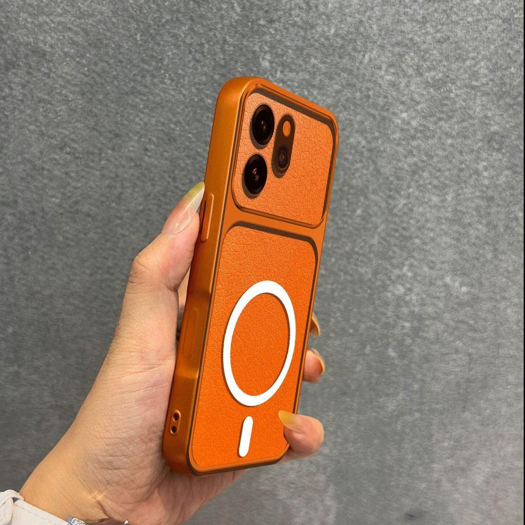 Metallic Finish Magnetic TPU Phone Case for OPPO Reno15 Pro Max 5G,15 Pro,15 F,14 F Shockproof Matte Soft Cover