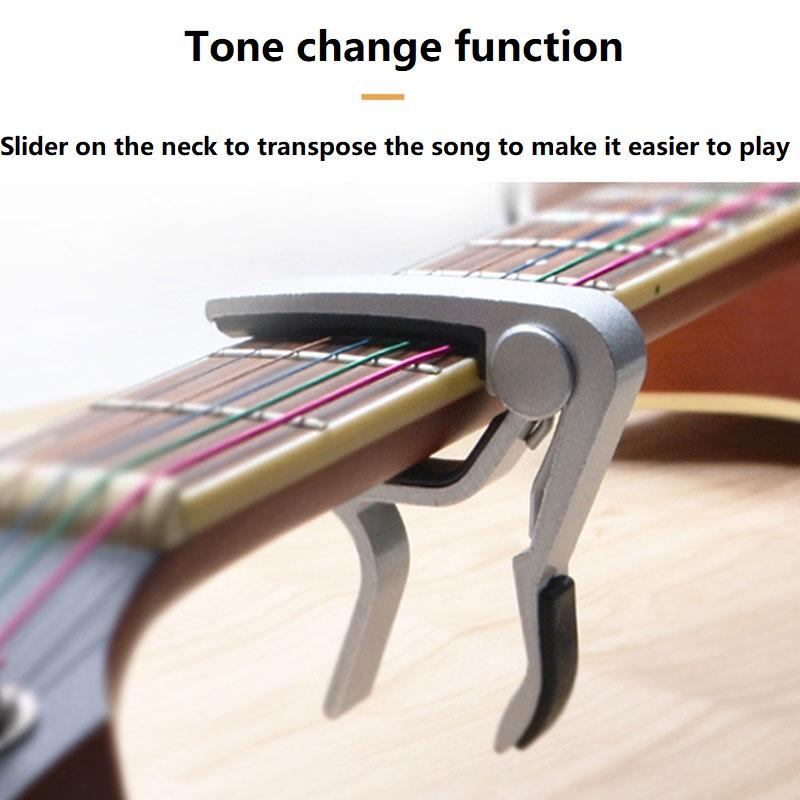Durable And Safe Universal 6 String Guitar Capo Miwayer Alloy Metal Multifunction Guitar Accessories For Acoustic Classic Electric Jtbp01