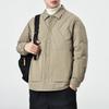 Men's Winter White Duck Down Lightweight Casual Jacket - New Loose Fit, Warm, Versatile, Trendy Style, Plus Size Available