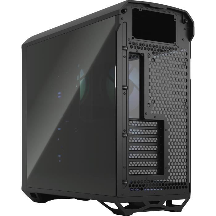 PC-Gehäuse - FRACTAL DESIGN - Torrent Black RGB TG Light Tint - SSI-CEB - Optimierter Luftstrom mit 5 ARGB-Lüftern (FD-C-TOR1A-04)