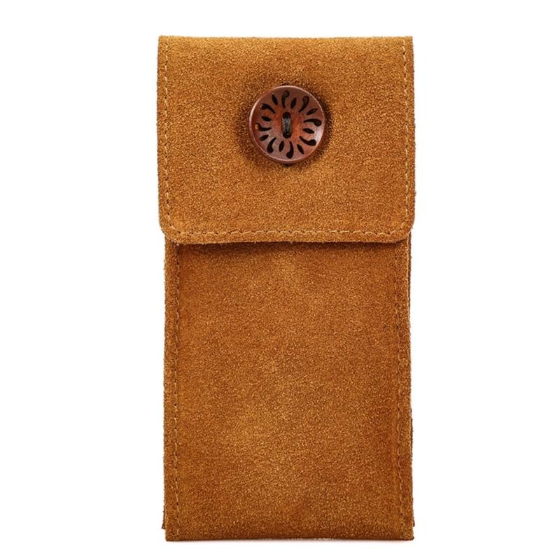 8 Colors Men Watch Box Watch Pouch Bag Organizer Box Easy Carry Travel Watch Storage Pouch Cowhides Velvets Jewelry Box