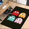 Pac-Man Printed Carpet, for Office Chair Living Room Bedroom Kitchen Room Decor Gifts.