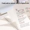 Deli B5 Loose-leaf Subject Notebook, 50 Sheets