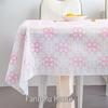 European Plain Lace Waterproof PVC Tablecloth - Anti-Scalding, No-Wash, Rectangular Dining & Coffee Table Mat