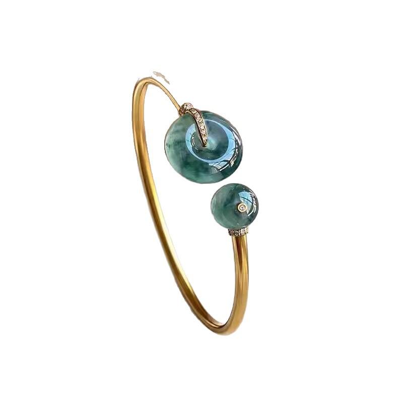 New Chinese Safety Buckle Bracelet Summer Cool Temperament Bracelet Girls New Niche Fashion Versatile Jewelry
