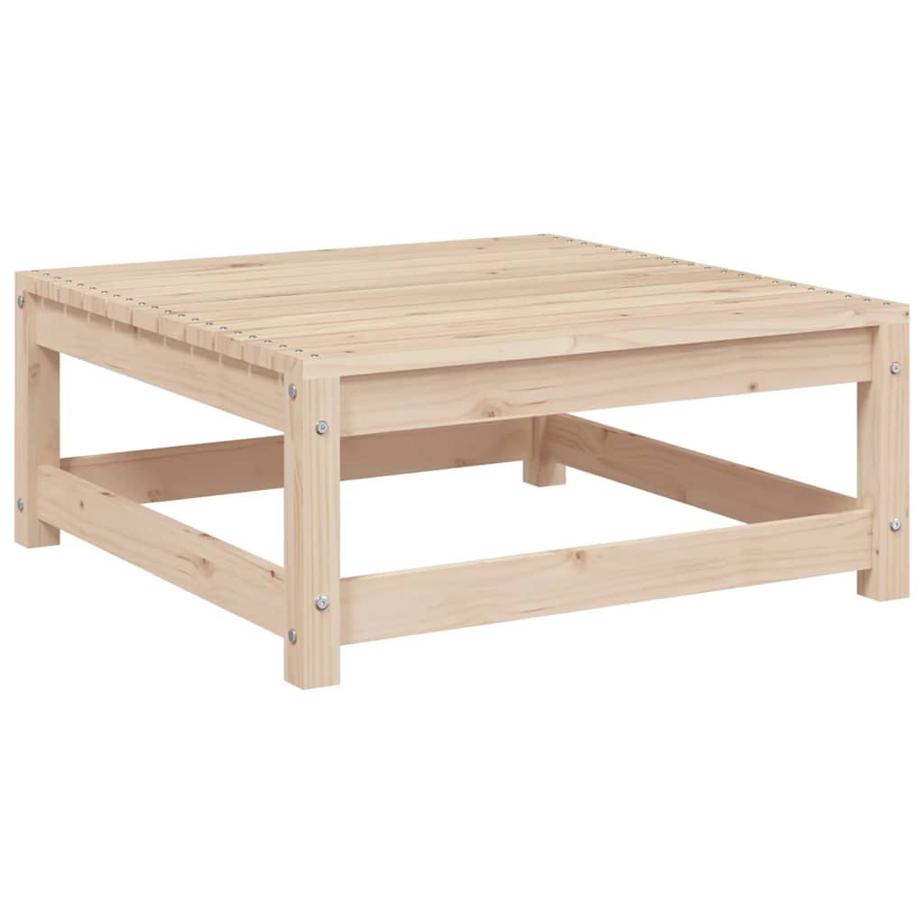 4 Piece Garden Sofa Set Solid Pine Wood
