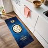 Inter Milan Kitchen Carpet Nonslip Floor Mat Ideal For Indoor And Outdoor Entryway Door Mat Laundry Room Bathroom Foot Mat