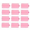 2025 Trend 12Pcs Dark Pink Hair Styling Soft Foam Sponge Rollers Curlers Hairdressing Tool