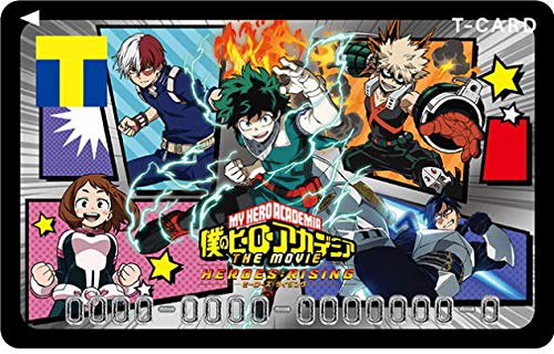 T-Card My Hero Academia Heroes Rising Design T-Point Card, Unregistered/Unused Fan Goods