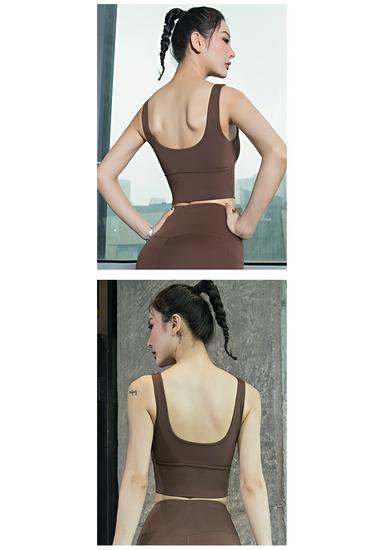 High-Intensity Sports Bra for Running and Yoga - Fitness Top Vest