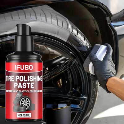 Car Tire Gloss Enhancer - Long-Lasting Shine Protector, Anti-Aging Coating for a Like-New Finish, Vehicle Maintenance, Sleek App
