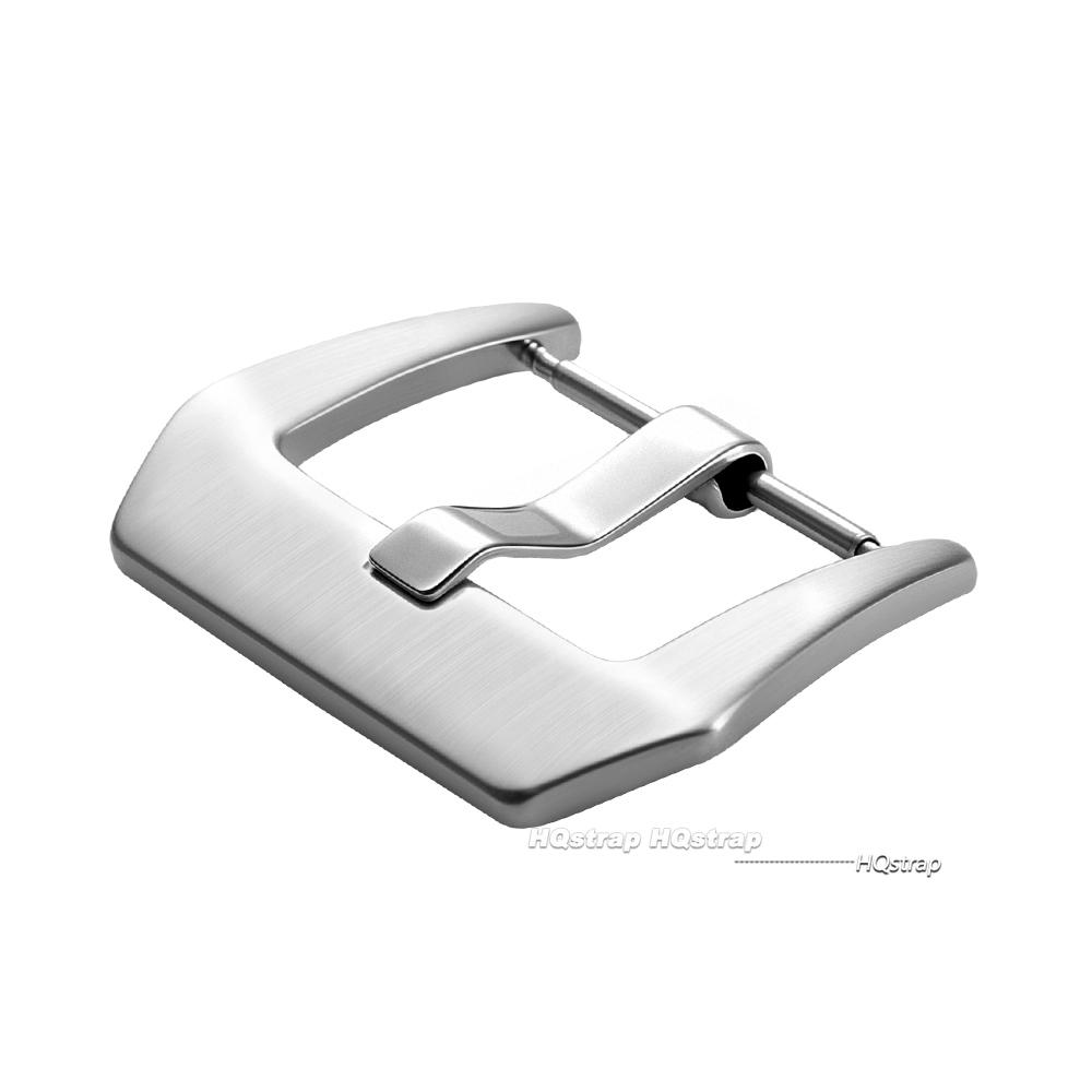 

20mm 22mm Watch Buckle for Panerai PAM Metal Matte Pin Clasp Solid Stainless Steel Butterfly Safety Buckle Pin Buckles Accessory 20mm&no logo