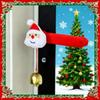 Protective Santa Claus Doorknob Cover Cartoon Christmas Decorations  Room Decoration