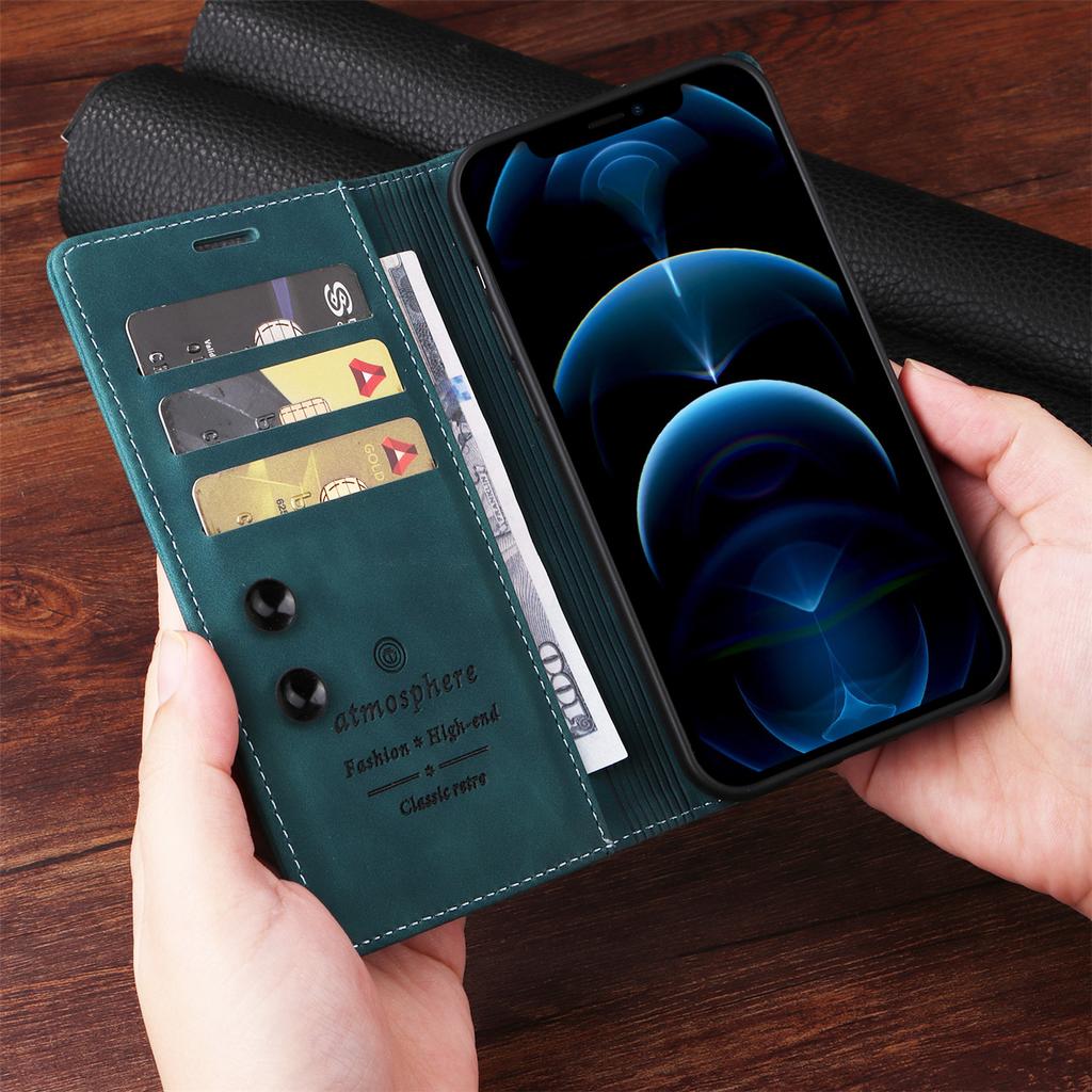 Leather Wallet Case For Xiaomi Redmi 9 9A 9C 9T 10 10A 10C 11A 12C Note 12 11 10S 9 8 K40 K60 Pro Holder Flip Stand Phone Cover