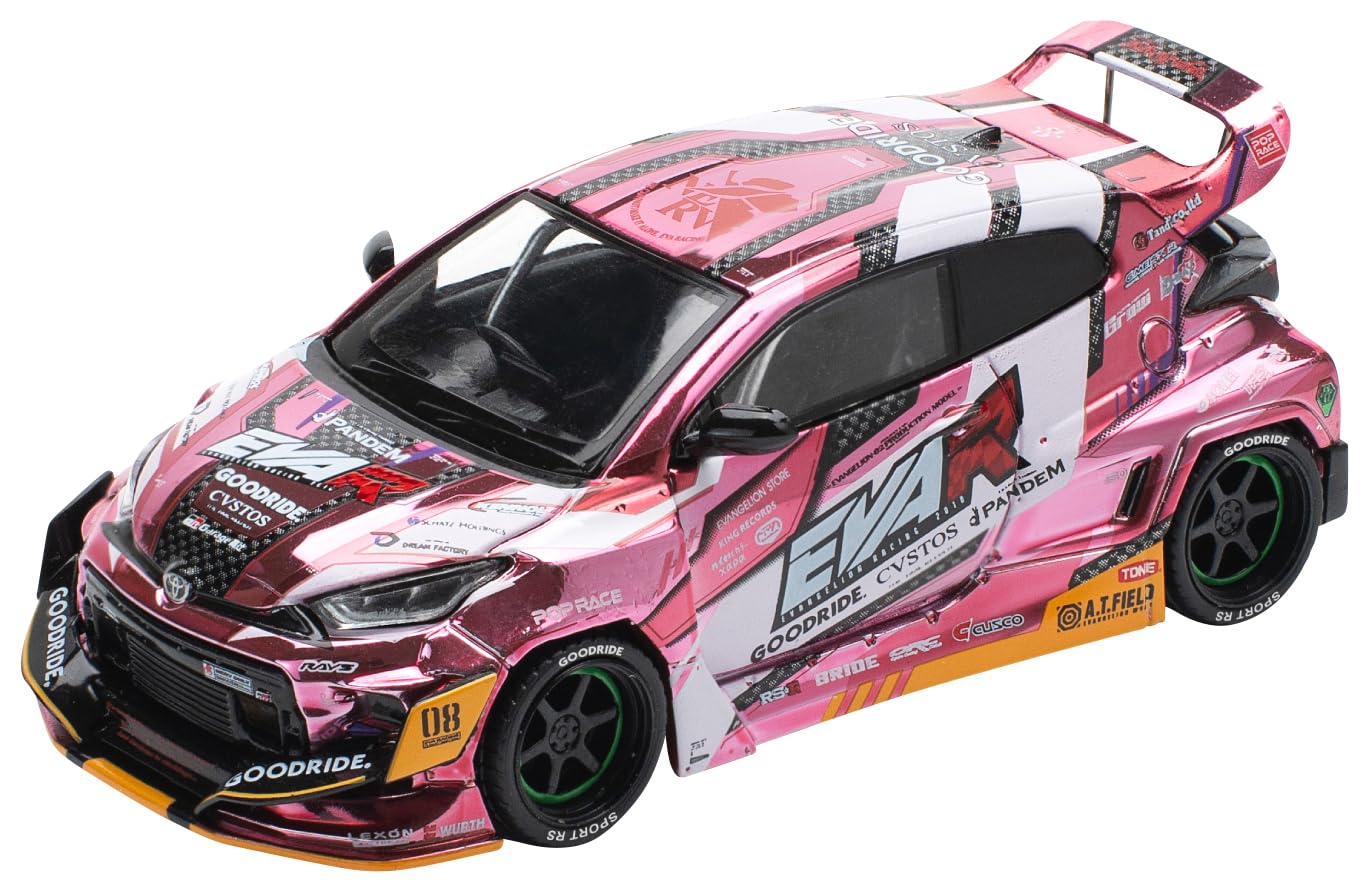 

POP RACE Eva RT Unit 8 GOODRIDE GR Yaris PR640220 1/64 (Finished Model)