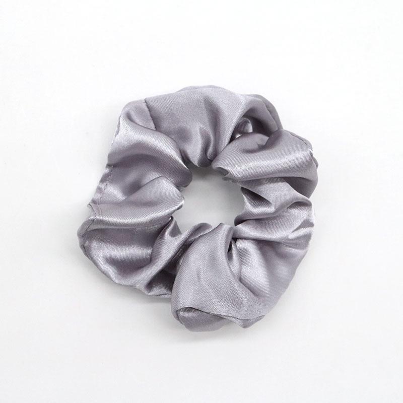 Vintage French Satin Silk Hair Tie - Retro Versatile Accessory