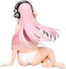 Super Sonico Nudelstopper Figur - Weißer Bikini ver. - 1 Typ
