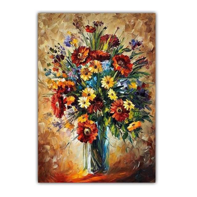 Graffiti Art Plant Bonsai Posters and Prints Aesthetic Flower Canvas Painting Wall Art HD Picture Living Room Home Decor Cuadros
