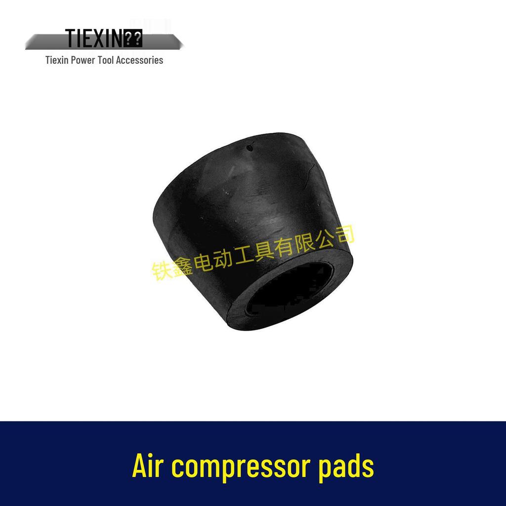 Shock Absorbing Air Compressor Rubber Foot Pad - Oil-Free, Anti-Vibration, Model 02476