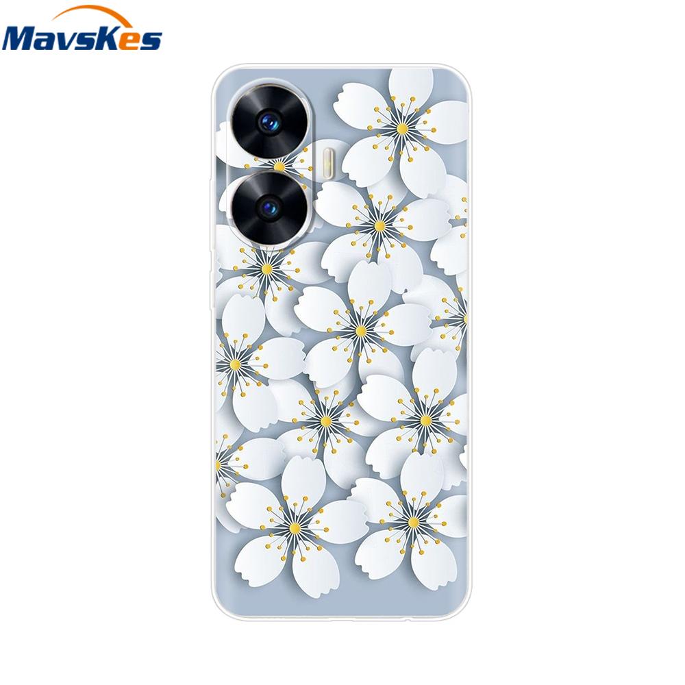For Realme C55 4G Case C 55 Transparent TPU Soft Silicone Cover For OPPO Realme C55 RealmeC55 6.72 Inch Back Cases Phone Bumper