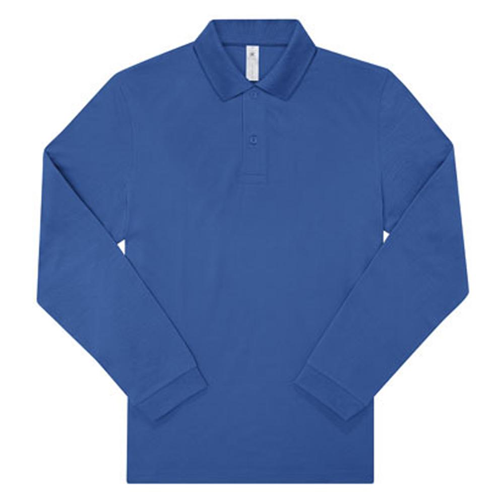 B&C Unisex Adult My Polo 180 Long-Sleeved Polo Shirt
