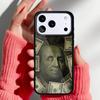 Money Dollars Cash Phone Case for iPhone 17 Air 16e 15 14 13 Pro Max Back Cover for 12 11 Pro Coque
