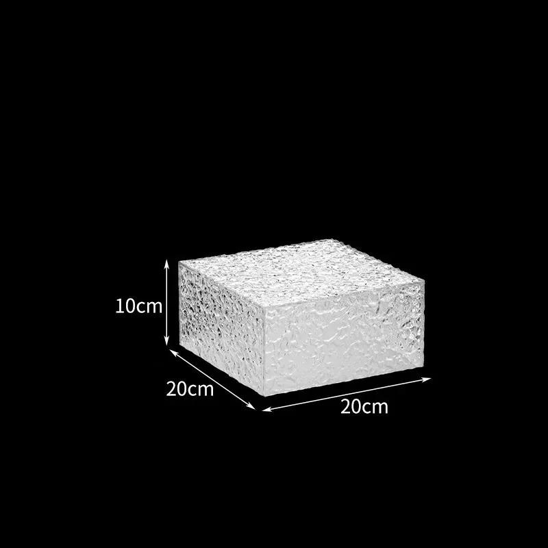 Acrylic Transparent  Dessert Rack Buffet Table Food Tray Rack Cake Tray Table Buffet Tea Break Stand Cake Display Dishes Plates