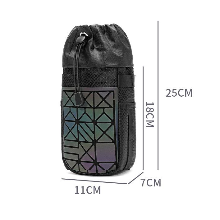 Multifunctional Cycling Water Bottle Bag Mountain Folding Bicycle Handlebar Insulation Water Bottle Bag Mobile Phone Bag Neutral