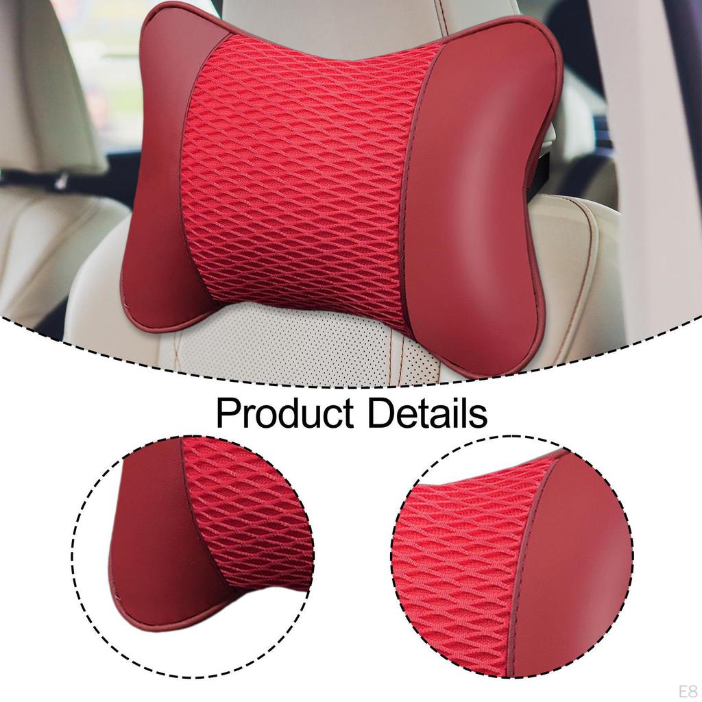 Pernă de tetieră auto pentru susținerea gâtului în timpul călătoriei