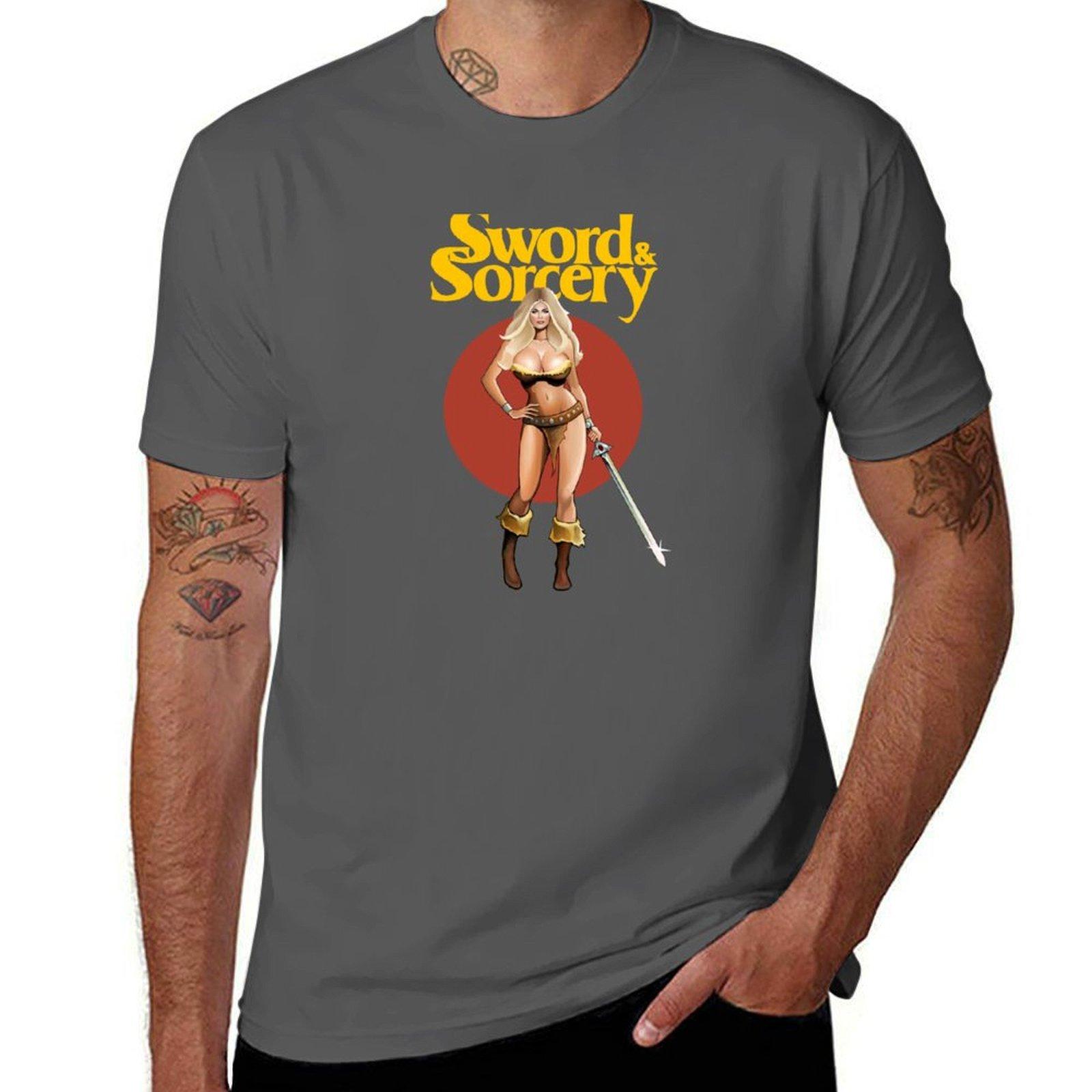 

Sword & Sorcery T-Shirt man tshirt t shirt man casual T-Shirt 4XL