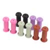 1Pair Universal High-Elastic Rubber Handle Grips Non-Slip Handlebar Covers Bike Scooter Balance Bike Grips Handle Protectors