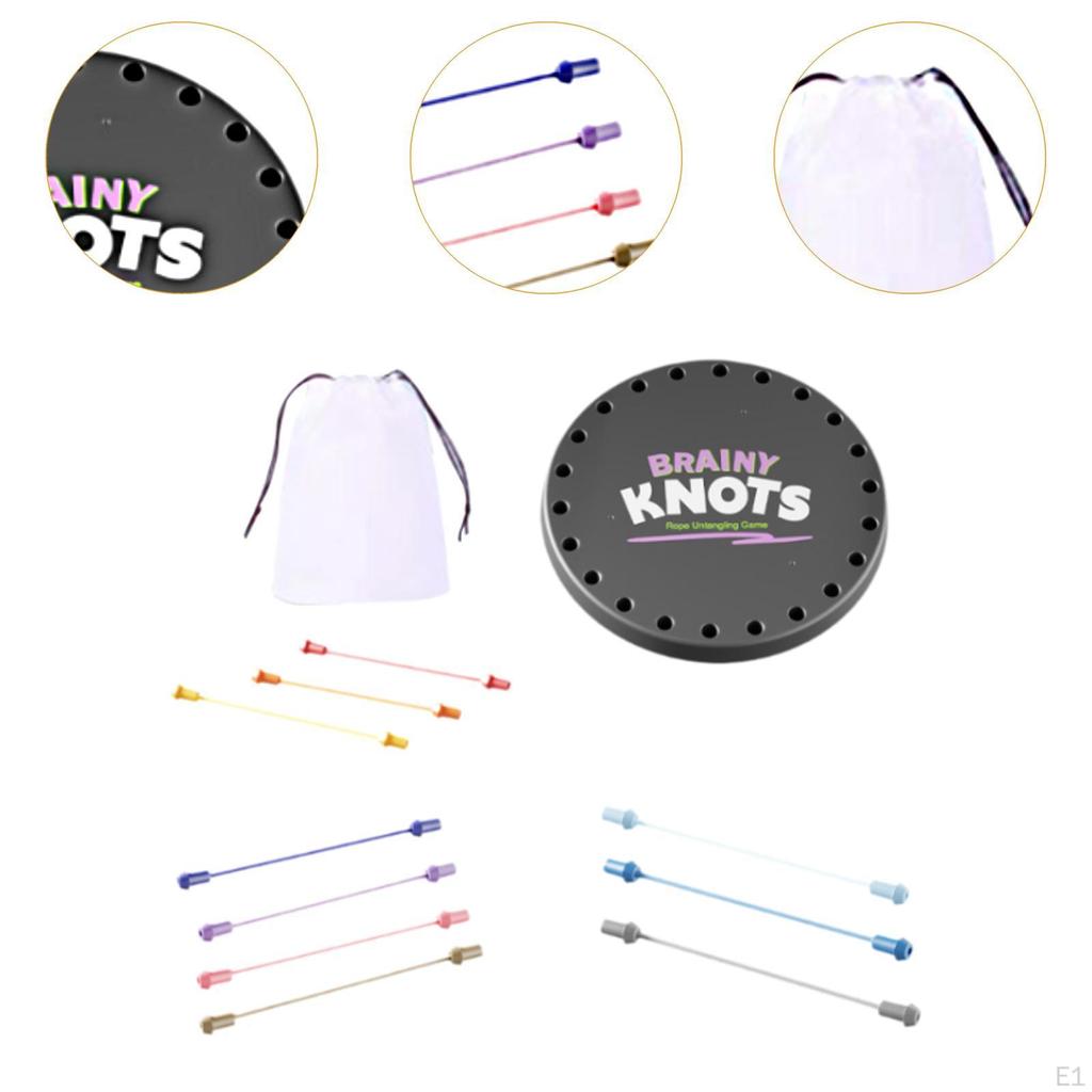 Early Education Toy Rope Puzzle Boys Girls Parent Child Interaction Twisted Connected Line Board