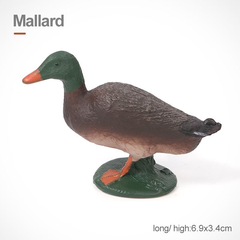 Simulation Farm Animals Poultry Cow Pig Dog Chicken Duck Goose Cub Figurines Model Action Figures Educational Toy For Kids