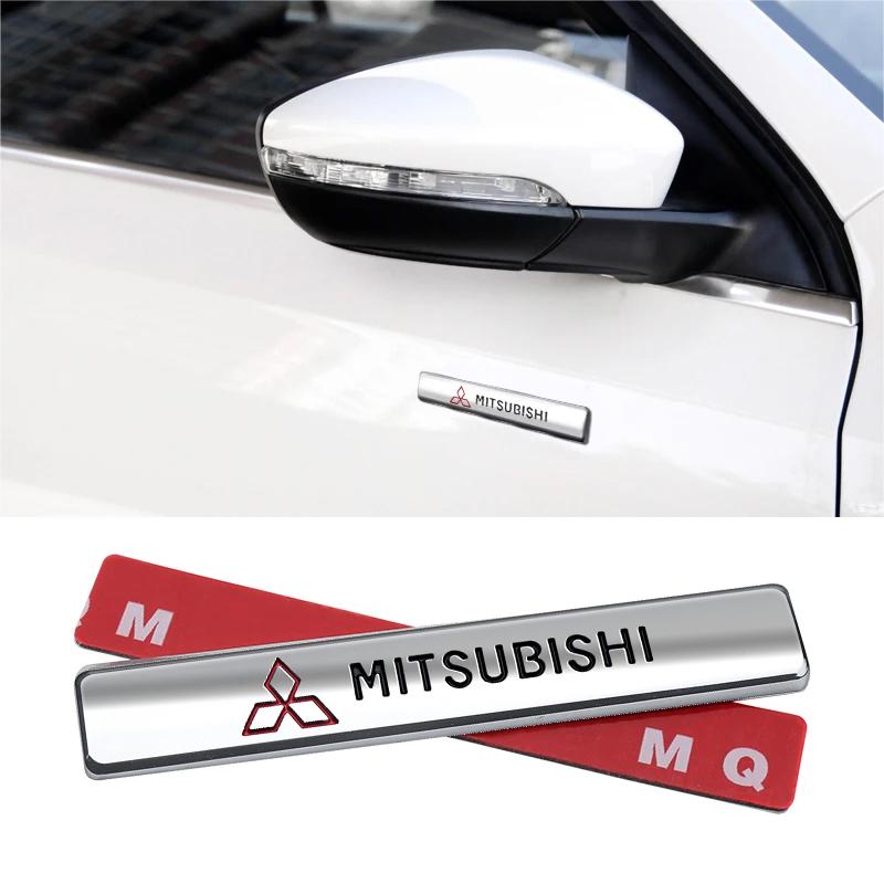 3D Metal Strip Sticker Car Body Decoration Sticker For Mitsubishi Ralliart Lancer EX Outlander 3 Xl L200 Pajero ASX Accessories
