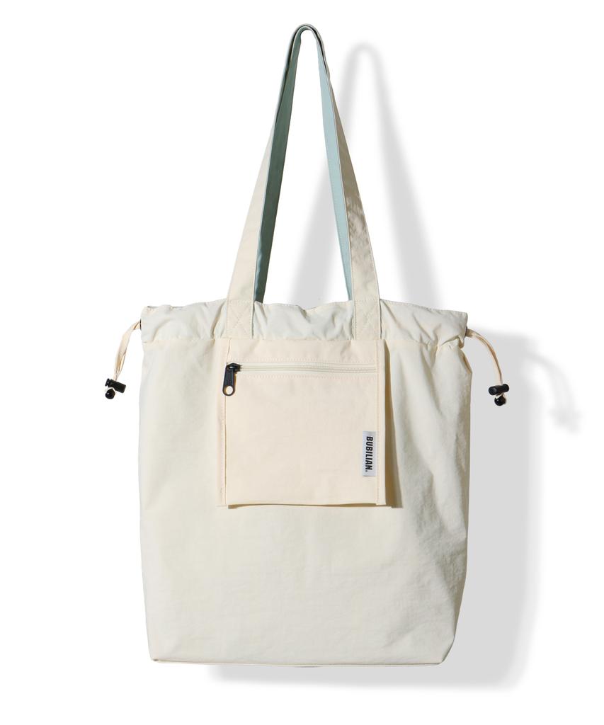 Bubilian Musk Reversible Shoulder Bag_Ivory&Mint