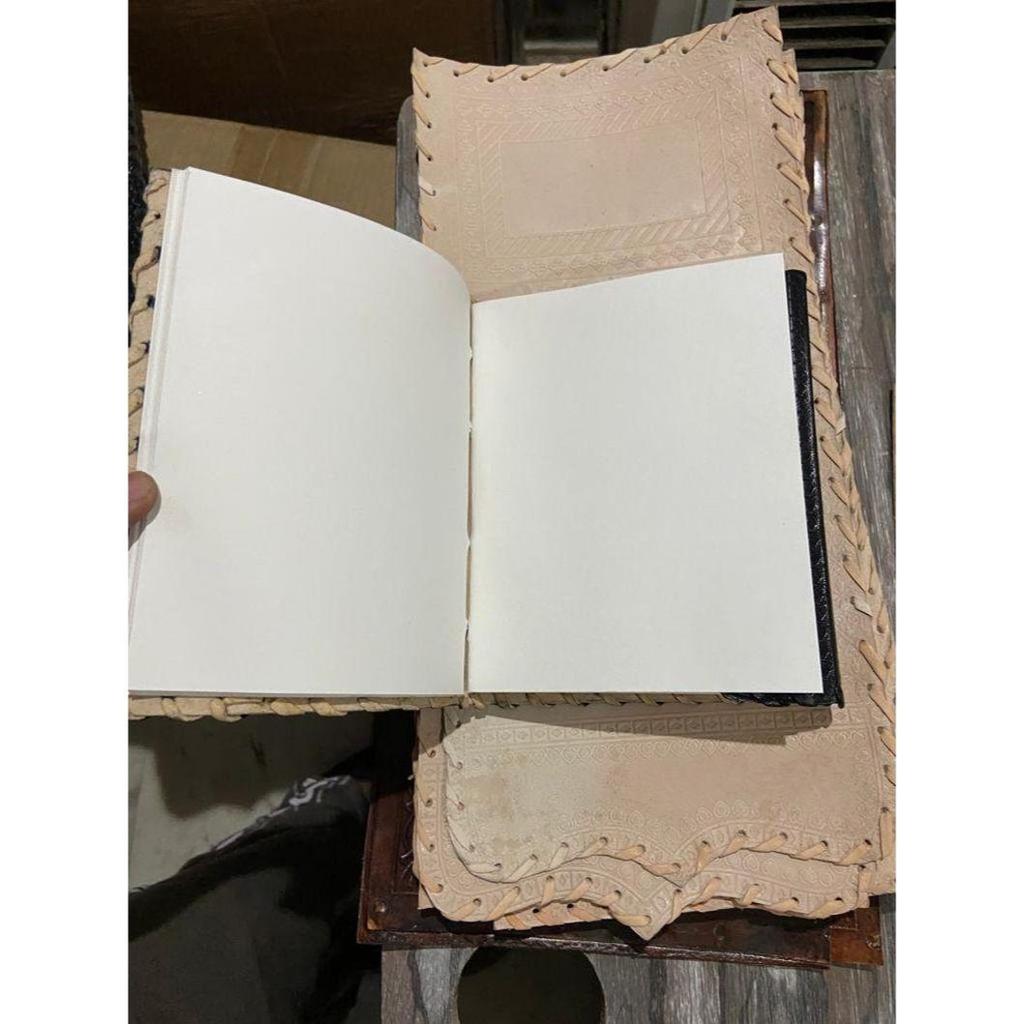 Handmade Leather Journal Notebook or Sketchbook Journal With Lock And Key, Travel Journals Gift for Women and Men, Valentine Day Gift