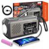 Mini Radio Portable Solar Emergency Construction Crank Battery Powerbank Zenwire Vibe Y2