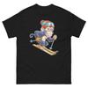 Chimpanzee Skiing Skier Fun Cartoon Ski Shirt T-Shirt