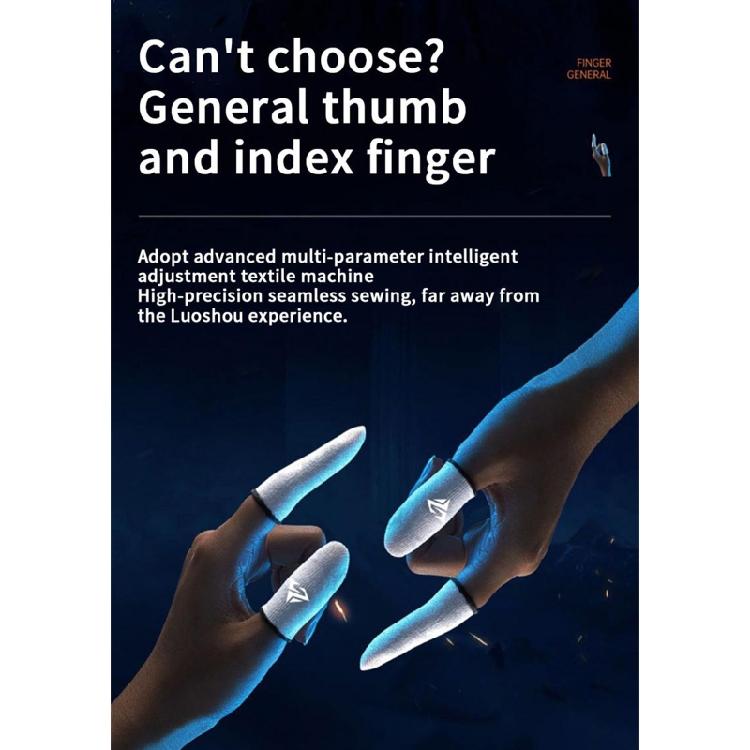 Touch Screen Finger Cover sAnti-sweat High Sensitivity Game Thumb Sleeve Gloves