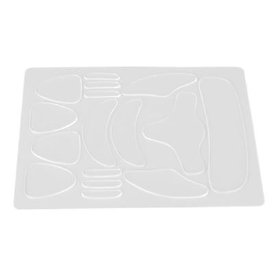 16Pcs Silicone Wrinkle Pad Reusable Soft Comfortable Neck Forehead Face Wrinkle Patch for Women