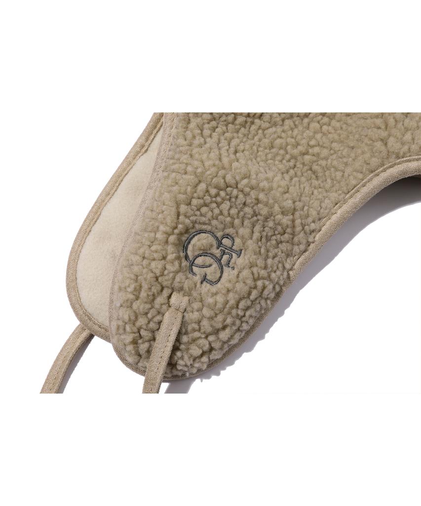 CPGN STUDIO Logo Trooper Fleece Earflap Beige