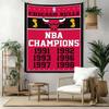 Chicago Bulls Wall Decor Tapestry Art For Pet Memorial Birthdaywedding Party Backdrop Family Gift