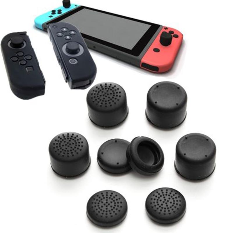 8PCS Joystick Joy-Con Silicone Thumb Stick Grip Cap Cover for Nintendo Switch