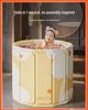 Foldable Adult Bathtub for Home Use - Thickened Full Body Shower Bucket
