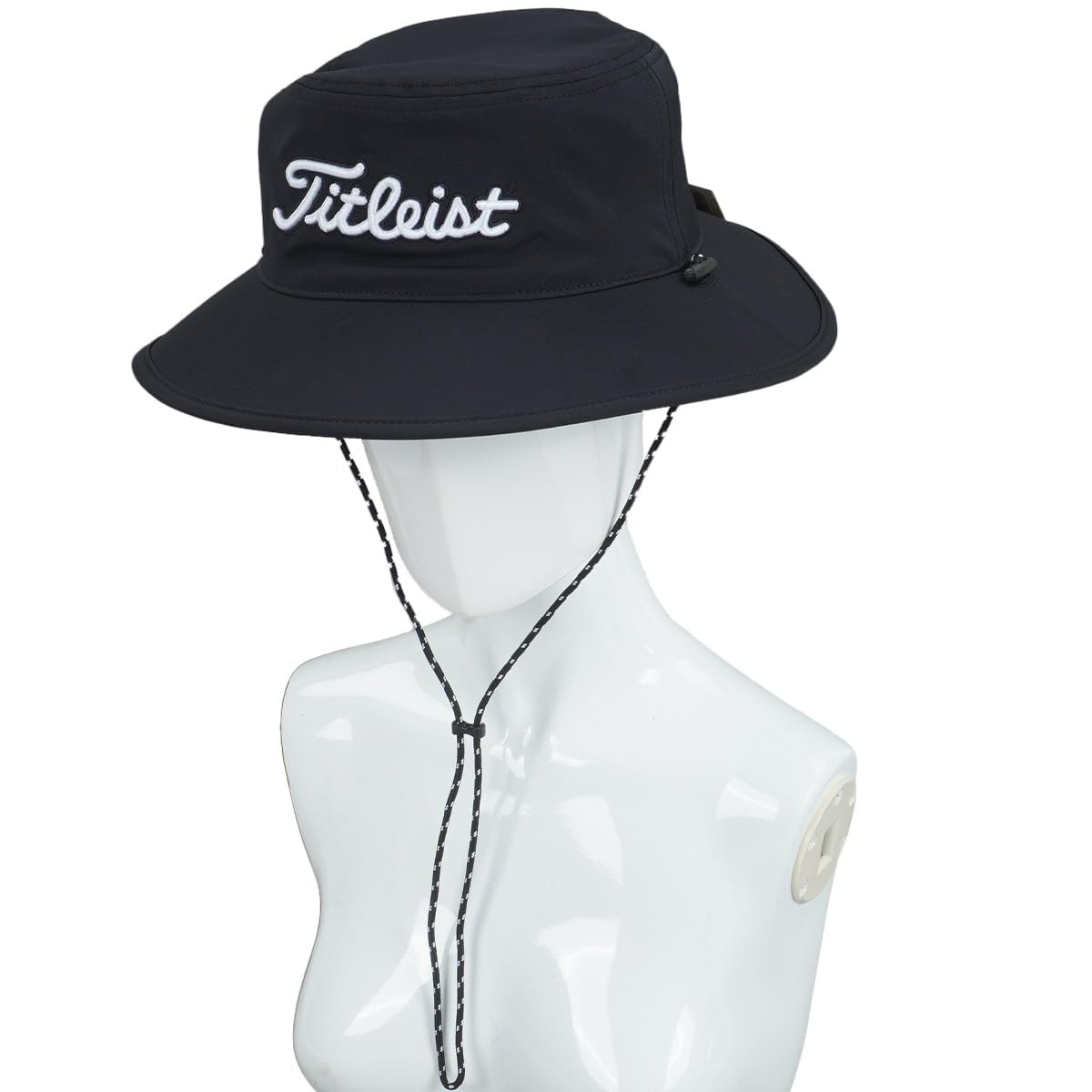 

Titleist Women s String Bucket Hat, Black and White, TH23WSBK-01