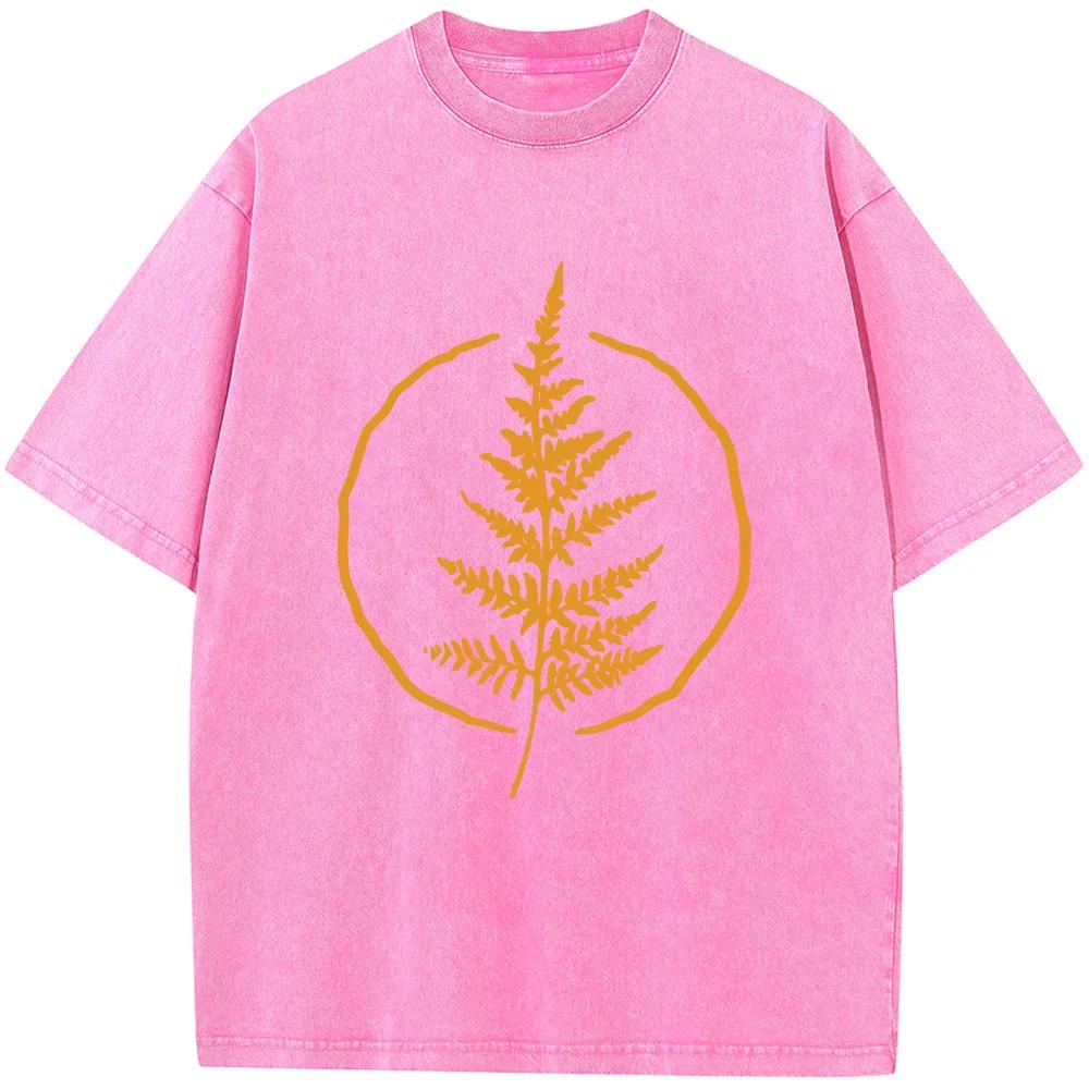 

Мужская рубашка с короткими рукавами Plant Que Gold Version, модная повседневная стираная футболка, винтажная летняя хлопковая отбеленная футболка 3XL