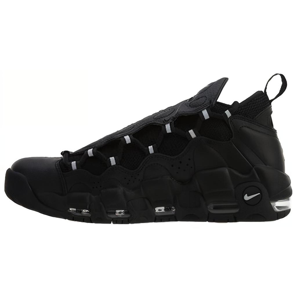 New Nike Air More Money Black Metallic Silver Men's AJ2998-002