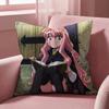 Anime Z-Zero No T-Tsukaima Cushion Cover Multi-Scene Pillow Cover for Home & Car - Reversible, Soft & Durable for Daily Use