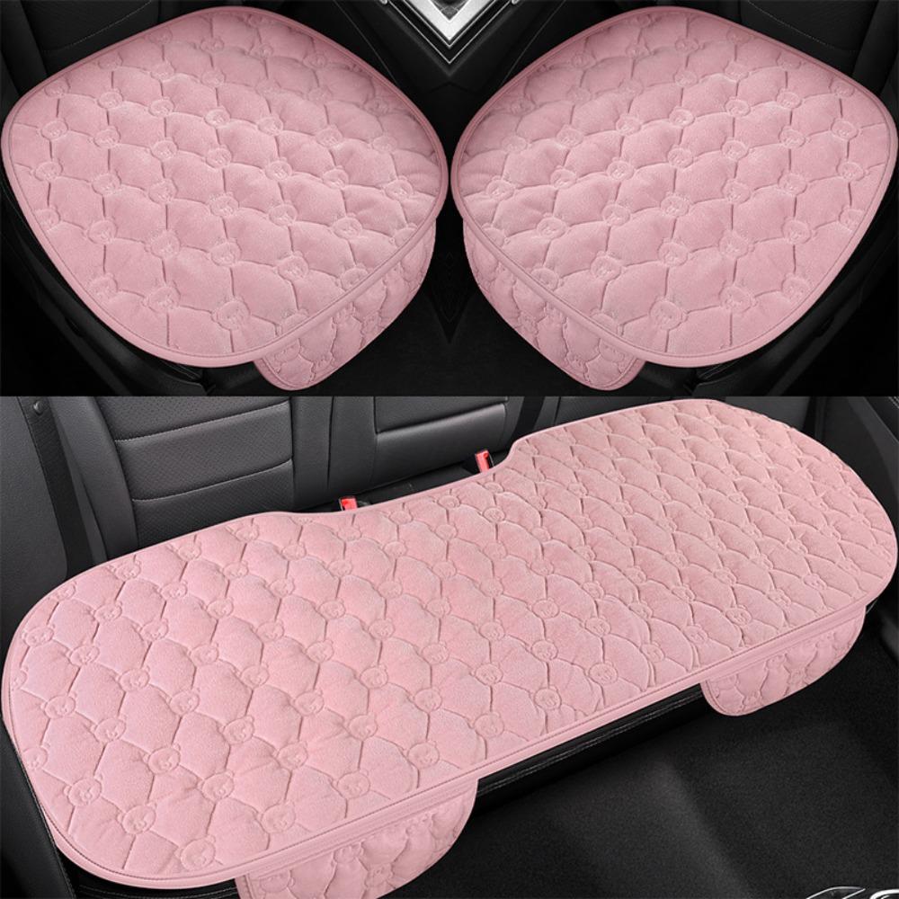 Anti-Freezing Car Plush Seat Short Plush Square Cushion Comfortable Car Seat Cushion  Car